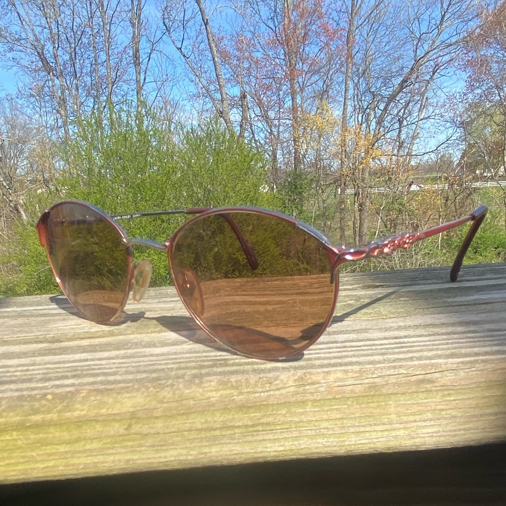 Laura Ashley Sabrina vintage eyeglasses frames Mauve 135